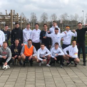 Bedrijfsuitje in actie